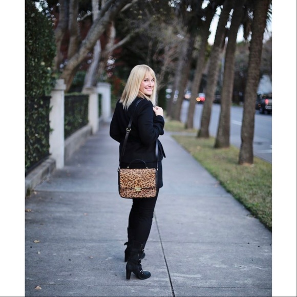 NWD Fossil Memoir Calf Hair Small Cheetah Flap Bag - Picture 10 of 10